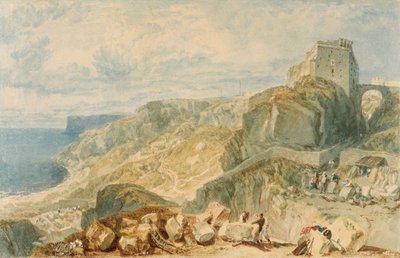 Bow and Arrow Castle, Isle of Portland by Joseph Mallord William Turner